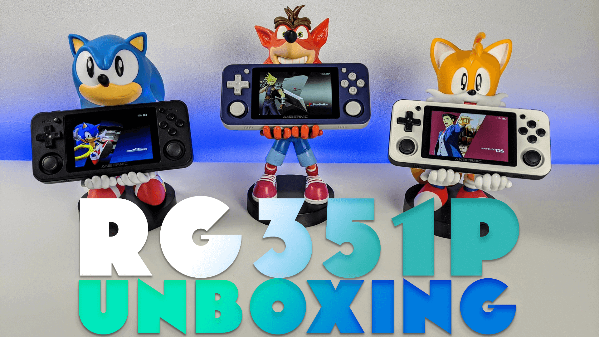 Anbernic RG351P Unboxing & Demo – Retro gaming handheld supporting over 40 systems