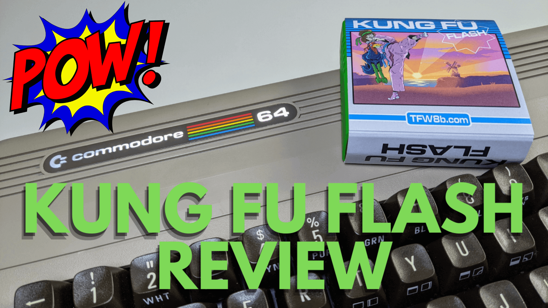 Kung Fu Flash The Future Was 8bit model review