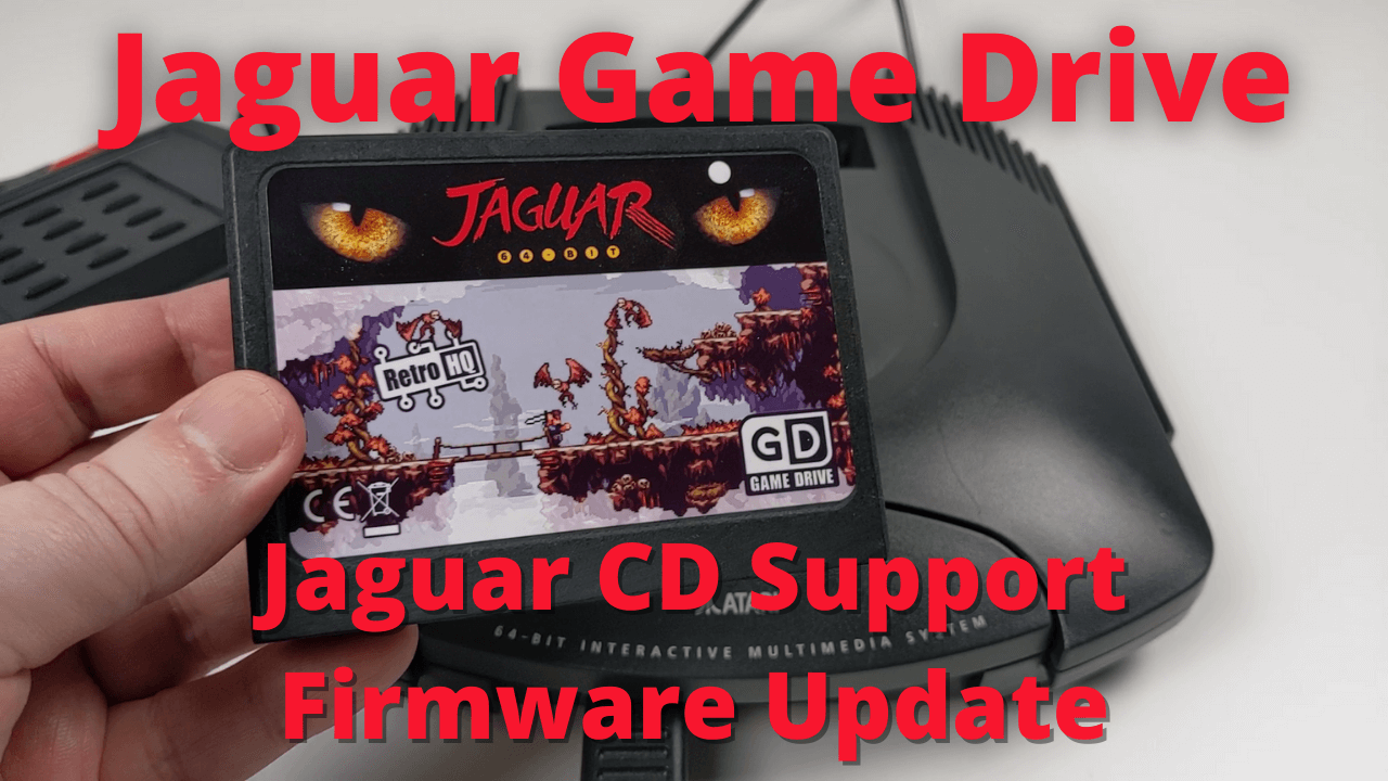Jaguar CD support added to Jaguar Game Drive in new firmware update