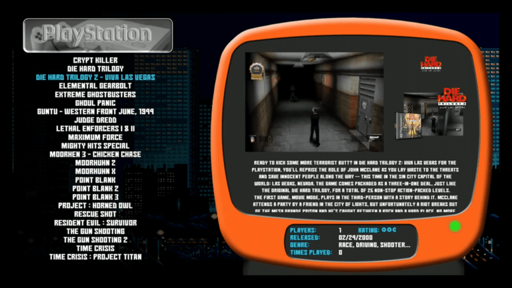 Best RetroPie Images #4 : 64GB RPi4 Sinden Lightgun Fully Loaded Image based on Harry Dog 8