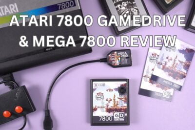 7800 GameDrive review with bonus MEGA 7800 review – Atari 7800 flashcart
