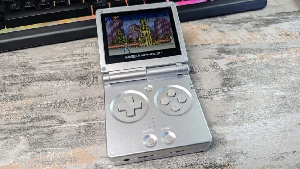 Anbernic RG35XXSP シルバー ANBERNIC RG35XXSP Game Console 32GB/128GB 10000 Games Silver